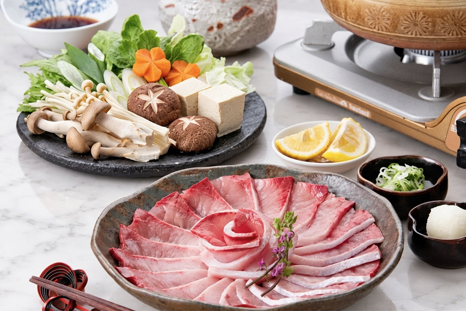 冬季限定 ぶりしゃぶ